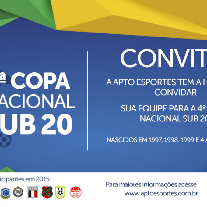 4ª Copa Nacional Sub 20 - 2016